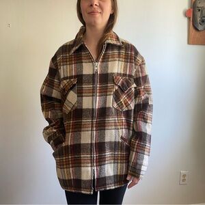 Plaid Vintage Shacket / Coat 🌲🎄🍃